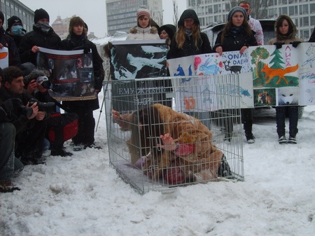 "Тварина" б'ється в клітці