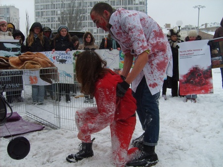 "М'ясник" та його "жертва"